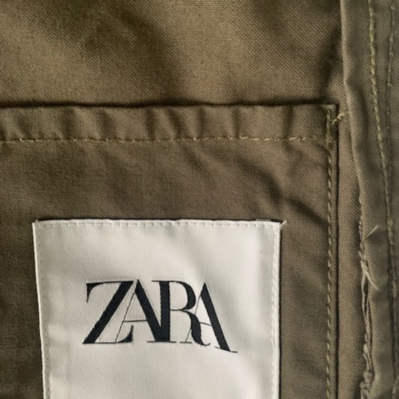 Zara man light hooded jacket new large - Picture 3 of 7